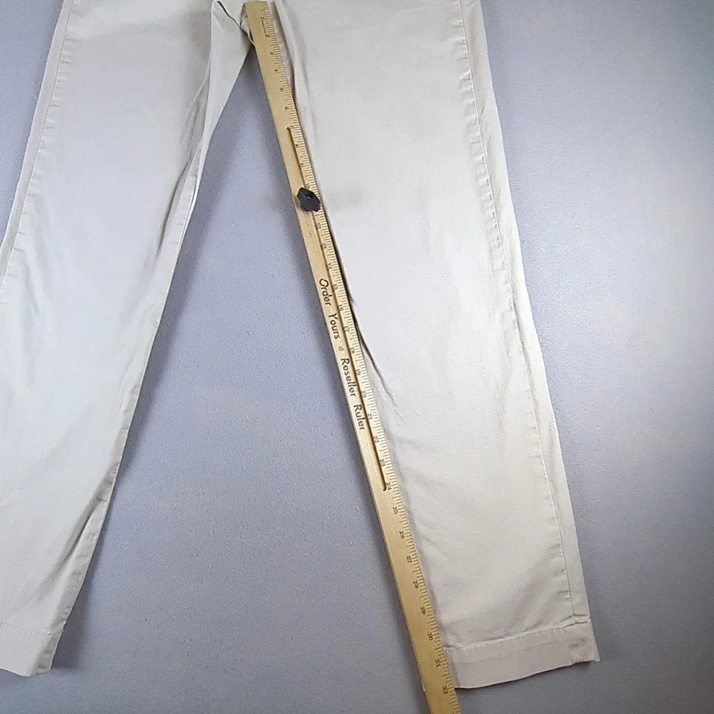 Polo Ralph Lauren Chino Pants Mens 32x34 (32x32) Beige Stretch Straight Fit Golf